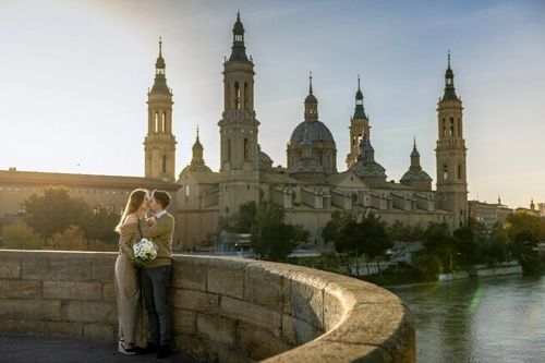 Antes: la preboda en Zaragoza